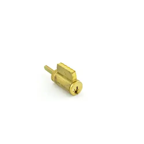 ND Series ND85 Hotel Cylinder C Keyway Satin Brass Finish ND Series ND85 Hotel Cylinder C Keyway Satin Brass Finish