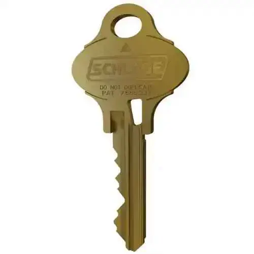 35-268 Key Blank, "Do Not Duplicate", Embossed, S123 Keyway 35-268 Key Blank, "Do Not Duplicate", Embossed, S123 Keyway