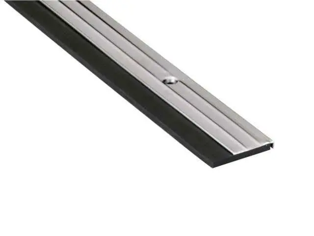 Pemko 48 Door Bottom Sweep with Neoprene Clear Aluminum Finish 321CN 48