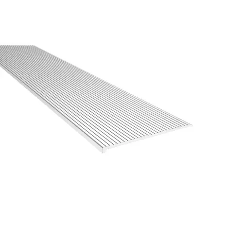 324 Sill Nosing Measuring 3-1/2" Wide Mill Finish Aluminum