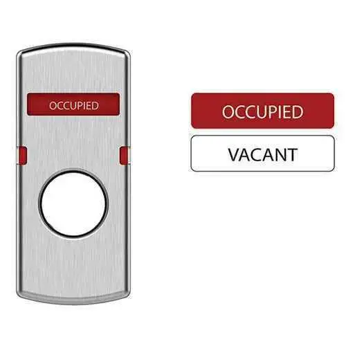Occupied or Vacant Sectional Indicator for Cylinder Oil Rubbed Bronze Finish Occupied or Vacant Sectional Indicator for Cylinder Oil Rubbed Bronze Finish