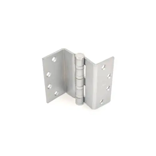 5" x 5" Five Knuckle Ball Bearing Heavy Weight Swing Clear Hinge Satin Chrome Finish 5" x 5" Five Knuckle Ball Bearing Heavy Weight Swing Clear Hinge Satin Chrome Finish