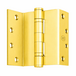 Bright Brass Plated Clear Coated