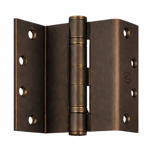 Hinge Oxidized Satin Bronze Plated Relieved Clear Coated Hinge Oxidized Satin Bronze Plated Relieved Clear Coated