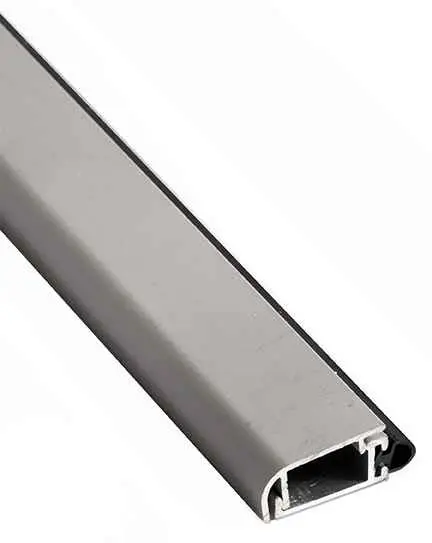 NGP Neoprene Perimeter Seal Concealed Fastener 6 FT Anodized Aluminum 170NA 72