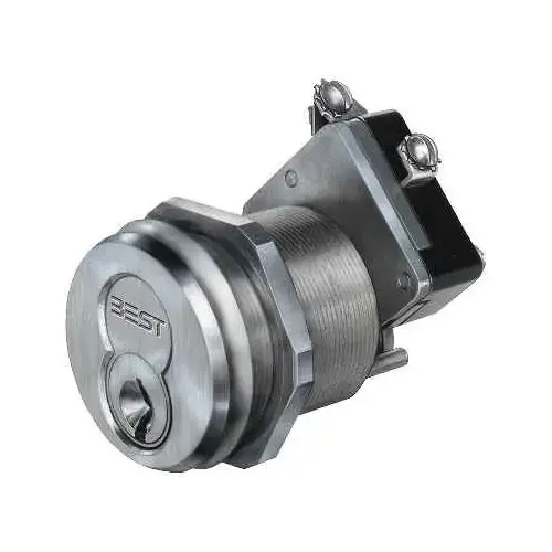 1W7B1 Keyed Electric Switch Lock, Single Switch, SPDT, Key Position 2 - 2 o'clock Dark Oxidized Satin Bronze 1W7B1 Keyed Electric Switch Lock, Single Switch, SPDT, Key Position 2 - 2 o'clock Dark Oxidized Satin Bronze