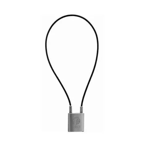 B Series Jacketed Padlock, with 24" Cable B Series Jacketed Padlock, with 24" Cable
