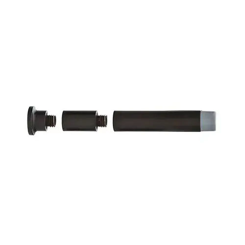 Extendable Baseboard Door Bumper, Bright Nickel Finish Extendable Baseboard Door Bumper, Bright Nickel Finish