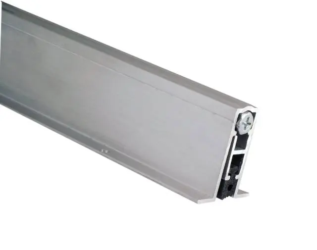 Pemko 72 (6 ft) Full Mortise Automatic Door Bottom with Sponge Neoprene Mill Finish Aluminum Finish 411ARL72 Pemko 72 (6 ft) Full Mortise Automatic Door Bottom with Sponge Neoprene Mill Finish Aluminum Finish 411ARL72