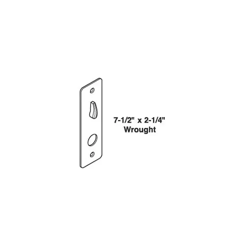 544F98 ML2000 Inside M Escutcheon-Wrought For Thumbturn Lever & Grip, 1-3/4" Door Bright Chrome 544F98 ML2000 Inside M Escutcheon-Wrought For Thumbturn Lever & Grip, 1-3/4" Door Bright Chrome
