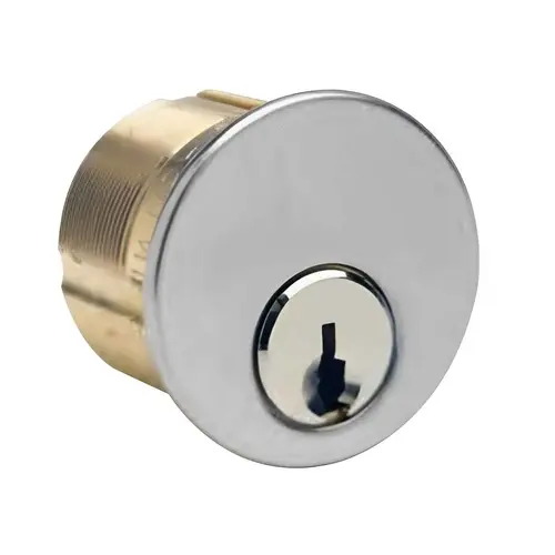 Mortise Cylinder, 6-Pin, 1-1/8", Straight Cam, AA Keyway, Keyed Alike Mortise Cylinder, 6-Pin, 1-1/8", Straight Cam, AA Keyway, Keyed Alike