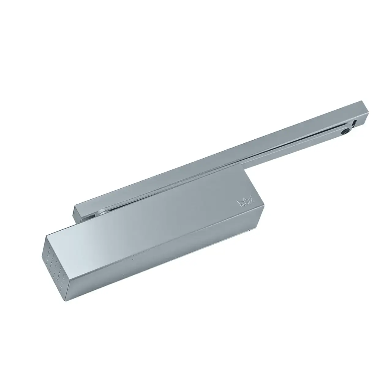 DORMA Adjustable 5-6 Size Surface Mount Door Closer Frame Mounted Push Side Aluminum Finish 8956EMFPT689 DORMA Adjustable 5-6 Size Surface Mount Door Closer Frame Mounted Push Side Aluminum Finish 8956EMFPT689