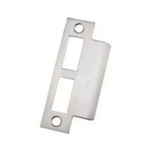 Extended Brass Strike Plate for Mortise Locks Bright Brass Finish Extended Brass Strike Plate for Mortise Locks Bright Brass Finish