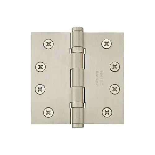 4" X 4" Square Steel Heavy Duty Ball Bearing Hinge French Antique Brass Finish Pair 4" X 4" Square Steel Heavy Duty Ball Bearing Hinge French Antique Brass Finish Pair