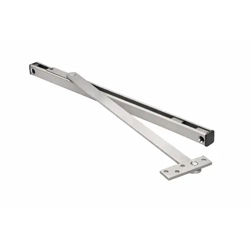 # 9ADJ Series Surface Adjustable Heavy Duty Stop for 43" - 46" Opening Satin Chrome Finish # 9ADJ Series Surface Adjustable Heavy Duty Stop for 43" - 46" Opening Satin Chrome Finish