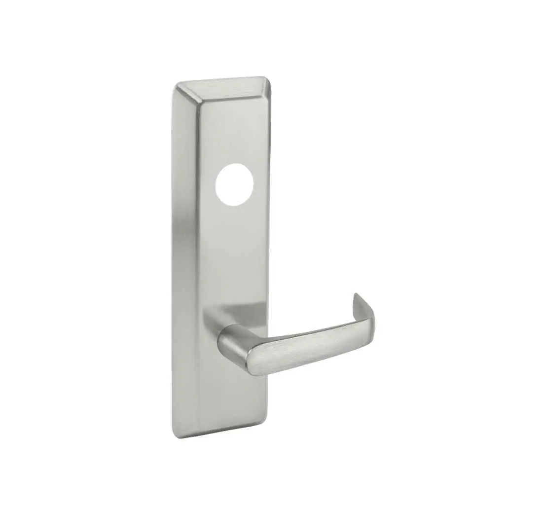 Corbin Russwin ED5200S/ED5200/ED5400/ED5800/FE5400S Series Storeroom Function Heavy-Duty Trim Black Painted PR959ET BSP LHR