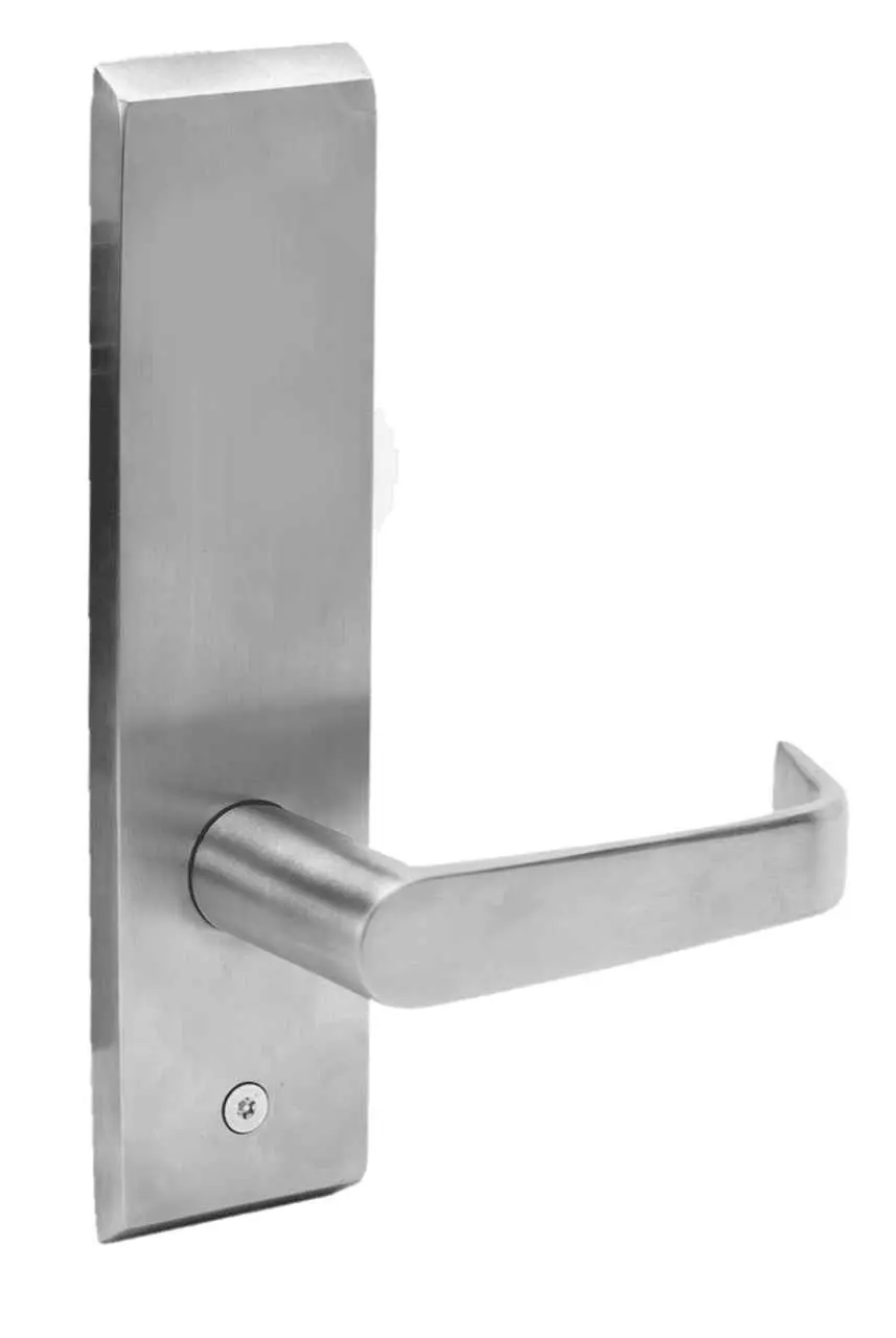 Corbin Russwin ED5600 Series Dummy Function Mortise Heavy-Duty Trim Black Painted TH950ET BSP