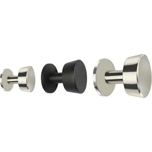 1" Cabinet Knob and Backplate Satin Brass Finish 1" Cabinet Knob and Backplate Satin Brass Finish