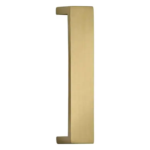 18" Center to Center Flat Modern Cabinet Pull Satin Brass Finish 18" Center to Center Flat Modern Cabinet Pull Satin Brass Finish