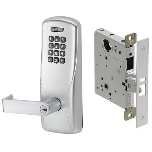 Programmable Digital Lock Schlage Electronics CO100MS70KPATH643EL Standalone Keypad Programmable ...