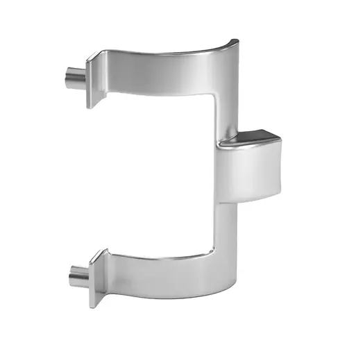 Shower Door Handle Chrome with Towel Bar Insert Post 2-1/16in Centers Pair