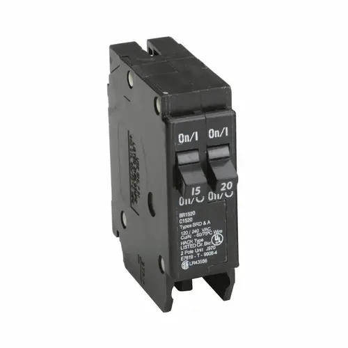 BR Type Single-Pole Thermal Magnetic Circuit Breaker 120/240V 10kAIC with Shunt Trip BR Type Single-Pole Thermal Magnetic Circuit Breaker 120/240V 10kAIC with Shunt Trip
