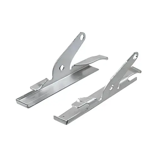 Jalousie Clip Set Left And Right Aluminum 4" Jalousie Clip Set Left And Right Aluminum 4"