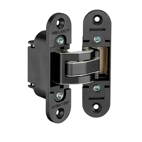 4-3/8" x 1-1/8" Concealed Hinge Black Finish 4-3/8" x 1-1/8" Concealed Hinge Black Finish