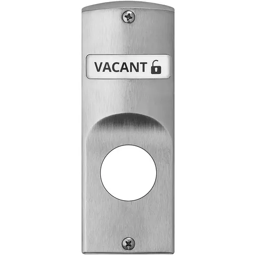 Corbin Russwin Left Hand Vacant / Occupied Outside Mortise Indicator White / Red for Keyed Function Bright Brass Finish ML190LH605V50 Corbin Russwin Left Hand Vacant / Occupied Outside Mortise Indicator White / Red for Keyed Function Bright Brass Finish ML190LH605V50