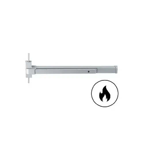 TS8100 Series - Fire Rated 36" X 84" Heavy Duty Grade 2 Surface Vertical Rod Exit Devices Aluminum Painted TS8100 Series - Fire Rated 36" X 84" Heavy Duty Grade 2 Surface Vertical Rod Exit Devices Aluminum Painted