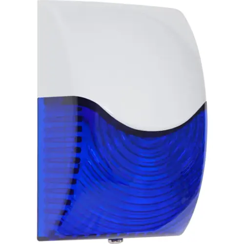 Select-Alert Siren/Strobe, Rectangle, Blue Lens Applied Select-Alert Siren/Strobe, Rectangle, Blue Lens Applied