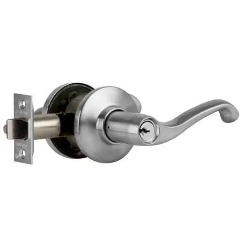 S Series Storeroom Less Cylinder Saturn with 16-203 Latch 10-001 Strike Bright Chrome Finish S Series Storeroom Less Cylinder Saturn with 16-203 Latch 10-001 Strike Bright Chrome Finish