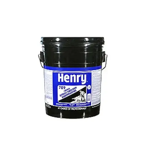 789 Fibered Asphalt Emulsion Damp Proofing - 5 Gallon Pail Black 789 Fibered Asphalt Emulsion Damp Proofing - 5 Gallon Pail Black