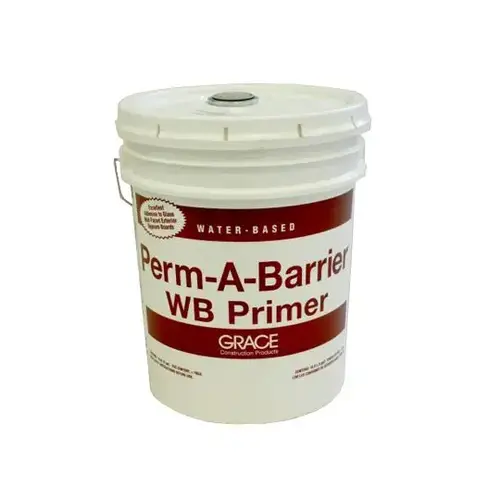 Perm-A-Barrier WB (Water-Based) Primer - 5 Gallon Plastic Pail Perm-A-Barrier WB (Water-Based) Primer - 5 Gallon Plastic Pail