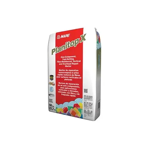 Planitop X One-Component, Fast-Setting, Fiber-Reinforced Repair Mortar Planitop X One-Component, Fast-Setting, Fiber-Reinforced Repair Mortar