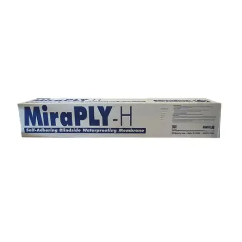 4 ft x 50 ft MiraPLY -H Horizontal Waterproofing Membrane 4 ft x 50 ft MiraPLY -H Horizontal Waterproofing Membrane