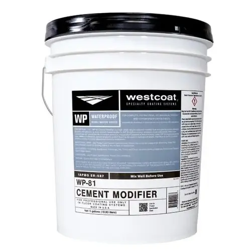 WP-81 Cement Modifier - 5 Gallon Pail White WP-81 Cement Modifier - 5 Gallon Pail White