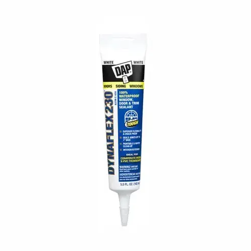 DAP Dynaflex 230 Premium Elastomeric Sealant White DAP Dynaflex 230 Premium Elastomeric Sealant White