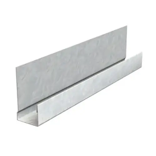 3/8" Metal J-Trim with 3-1/2" Flange with Weep Holes 3/8" Metal J-Trim with 3-1/2" Flange with Weep Holes