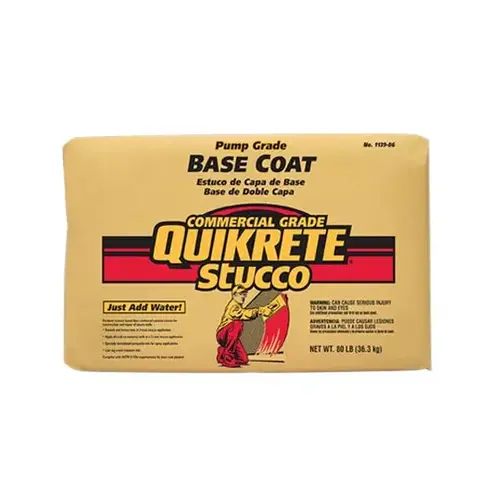 Base Coat Stucco -- Pump Grade Base Coat Stucco -- Pump Grade