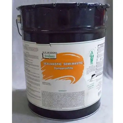 Sealmastic Semi-Mastic Dampproofing Sealmastic Semi-Mastic Dampproofing