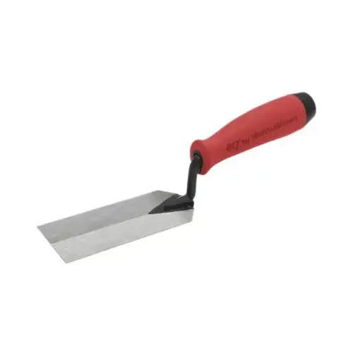 5" x 1-1/2" Margin Trowel with Red Soft Grip Handle 5" x 1-1/2" Margin Trowel with Red Soft Grip Handle