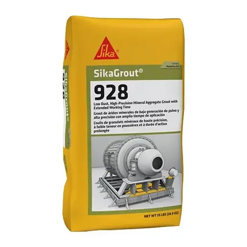 SikaGrout 928 High-Precision Mineral-Aggregate Grout - 55 Lb. Bag SikaGrout 928 High-Precision Mineral-Aggregate Grout - 55 Lb. Bag