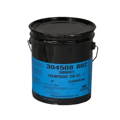 TREMproof 250GC Low-VOC Trowel Grade - 5 Gallon Pail Black TREMproof 250GC Low-VOC Trowel Grade - 5 Gallon Pail Black