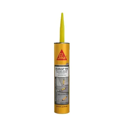 SikaBond 948 Polyurethane Adhesive - 10.5 Oz. Cartridge Light Brown SikaBond 948 Polyurethane Adhesive - 10.5 Oz. Cartridge Light Brown
