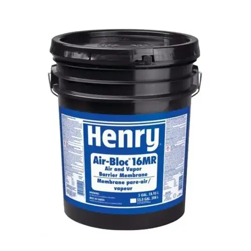 Air-Bloc 16MR Liquid Emulsion Vapor Impermeable Air Barrier Membrane - 5 Gallon Pail Air-Bloc 16MR Liquid Emulsion Vapor Impermeable Air Barrier Membrane - 5 Gallon Pail