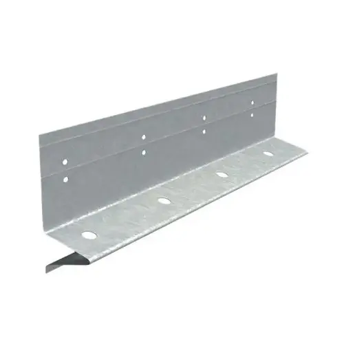 26 Gauge x 10 ft #7 Weep Sill Screed with 1/2" Ground 26 Gauge x 10 ft #7 Weep Sill Screed with 1/2" Ground