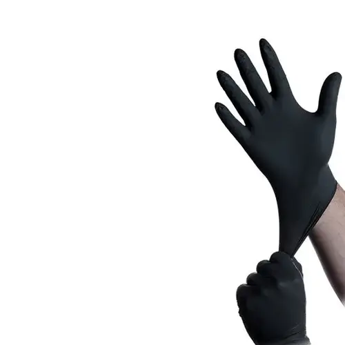 Black Lightning Powder Free Nitrile Examination Gloves - X-Large - Box of 100 Black Lightning Powder Free Nitrile Examination Gloves - X-Large - Box of 100