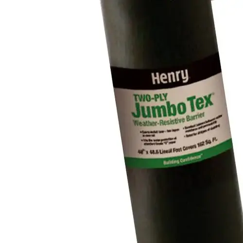 Two-Ply Jumbo Tex Weather Resistive Barrier - 162 Sq. Ft. Roll Two-Ply Jumbo Tex Weather Resistive Barrier - 162 Sq. Ft. Roll