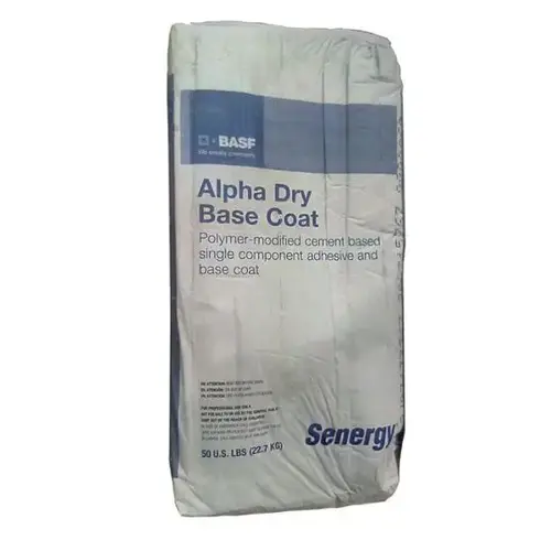 Senergy Alpha Dry Base Coat - 50 Lb. Bag Senergy Alpha Dry Base Coat - 50 Lb. Bag